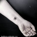 фото тату клевер четырехлистный 24.12.2018 №351 - four leaf clover tattoo - tattoo-photo.ru