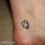 фото тату клевер четырехлистный 24.12.2018 №468 - four leaf clover tattoo - tattoo-photo.ru