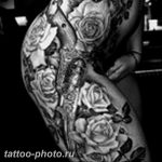 фото тату револьвер 24.12.2018 №020 - photo tattoo revolver - tattoo-photo.ru