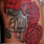 фото тату револьвер 24.12.2018 №062 - photo tattoo revolver - tattoo-photo.ru