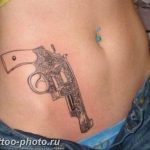 фото тату револьвер 24.12.2018 №124 - photo tattoo revolver - tattoo-photo.ru