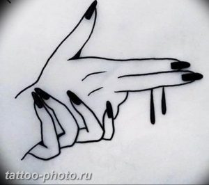 фото тату револьвер 24.12.2018 №136 - photo tattoo revolver - tattoo-photo.ru