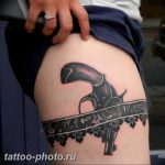 фото тату револьвер 24.12.2018 №156 - photo tattoo revolver - tattoo-photo.ru