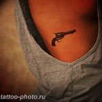фото тату револьвер 24.12.2018 №169 - photo tattoo revolver - tattoo-photo.ru