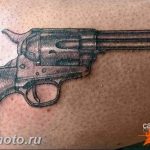 фото тату револьвер 24.12.2018 №224 - photo tattoo revolver - tattoo-photo.ru