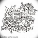фото тату револьвер 24.12.2018 №263 - photo tattoo revolver - tattoo-photo.ru