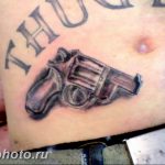 фото тату револьвер 24.12.2018 №427 - photo tattoo revolver - tattoo-photo.ru