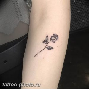 фото тату хэндпоук 15.02.2019 №041 - handpoke tattoo photo - tattoo-photo.ru