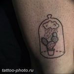 фото тату хэндпоук 15.02.2019 №043 - handpoke tattoo photo - tattoo-photo.ru
