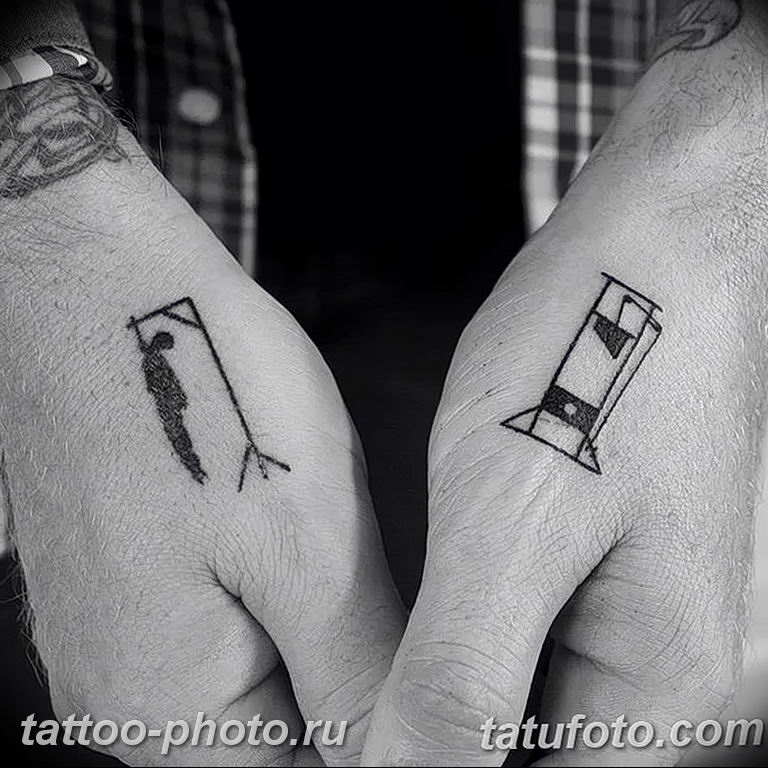 фото тату хэндпоук 15.02.2019 №076 - handpoke tattoo photo -tattoo-photo.ru - tattoo-photo.ru