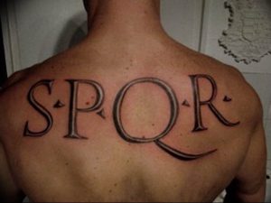 Фото римских тату 27.02.2019 №167 - Photos of Roman tattoo - tattoo-photo.ru