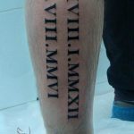 Фото римских тату 27.02.2019 №198 - Photos of Roman tattoo - tattoo-photo.ru