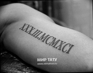 Фото римских тату 27.02.2019 №215 - Photos of Roman tattoo - tattoo-photo.ru