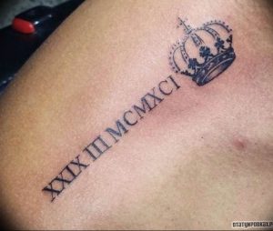 Фото римских тату 27.02.2019 №221 - Photos of Roman tattoo - tattoo-photo.ru