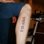 Фото римских тату 27.02.2019 №309 - Photos of Roman tattoo - tattoo-photo.ru