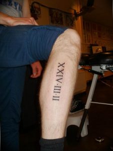 Фото римских тату 27.02.2019 №309 - Photos of Roman tattoo - tattoo-photo.ru