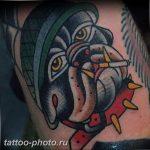 Фото тату бульдог 27.02.2019 №035 - Photo tattoo bulldog - tattoo-photo.ru