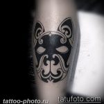 Фото тату бульдог 27.02.2019 №041 - Photo tattoo bulldog - tattoo-photo.ru
