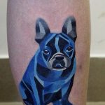 Фото тату бульдог 27.02.2019 №103 - Photo tattoo bulldog - tattoo-photo.ru