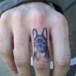 Фото тату бульдог 27.02.2019 №123 - Photo tattoo bulldog - tattoo-photo.ru