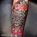 Фото тату бульдог 27.02.2019 №160 - Photo tattoo bulldog - tattoo-photo.ru