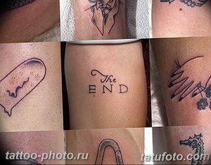 фото тату хэндпоук 15.02.2019 №035 - handpoke tattoo photo - tattoo-photo.ru