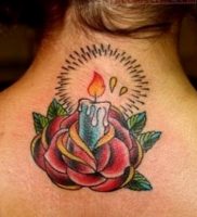 фото идеи для тату свечка 20.03.2019 №056 — tattoo candle — tattoo-photo.ru