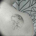 фото тату козерог 05.03.2019 №102 - photo tattoo ibex - tattoo-photo.ru
