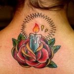 фото идеи для тату свечка 20.03.2019 №056 - tattoo candle - tattoo-photo.ru