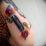 фото идеи для тату свечка 20.03.2019 №077 - tattoo candle - tattoo-photo.ru