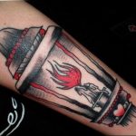 фото идеи для тату свечка 20.03.2019 №079 - tattoo candle - tattoo-photo.ru