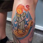 фото идеи для тату свечка 20.03.2019 №122 - tattoo candle - tattoo-photo.ru