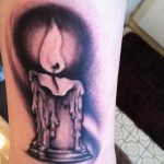 фото идеи для тату свечка 20.03.2019 №126 - tattoo candle - tattoo-photo.ru