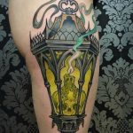 фото тату горящая свеча 20.03.2019 №064 - tattoo burning candle - tattoo-photo.ru