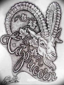 фото тату козерог 05.03.2019 №106 - photo tattoo ibex - tattoo-photo.ru