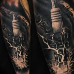 фото тату свеча зажигания 20.03.2019 №001 - tattoo spark plug - tattoo-photo.ru