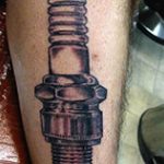 фото тату свеча зажигания 20.03.2019 №019 - tattoo spark plug - tattoo-photo.ru