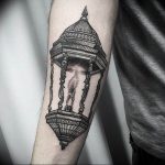 фото тату свеча на предплечье 20.03.2019 №024 - forearm candle tattoo - tattoo-photo.ru