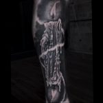 фото тату свеча на предплечье 20.03.2019 №042 - forearm candle tattoo - tattoo-photo.ru