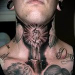 фото тату свечка 20.03.2019 №002 - tattoo candle - tattoo-photo.ru