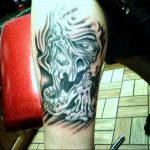 фото тату со свечой 20.03.2019 №124 - candle tattoo - tattoo-photo.ru
