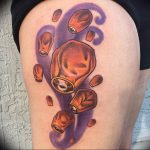 фото тату фонарь со свечой 20.03.2019 №064 - tattoo lantern with a candle - tattoo-photo.ru