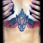 фото тату фонарь со свечой 20.03.2019 №123 - tattoo lantern with a candle - tattoo-photo.ru