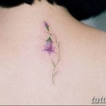 Фото тату цветок колокольчики 15.04.2019 №023 - ideas flower bells tattoo - tattoo-photo.ru