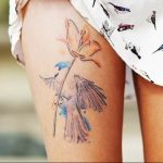 Фото тату цветок колокольчики 15.04.2019 №041 - ideas flower bells tattoo - tattoo-photo.ru