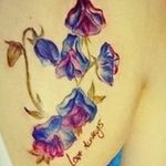 Фото тату цветок колокольчики 15.04.2019 №049 - ideas flower bells tattoo - tattoo-photo.ru