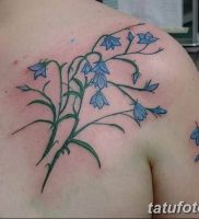 Фото тату цветок колокольчики 15.04.2019 №050 — ideas flower bells tattoo — tattoo-photo.ru
