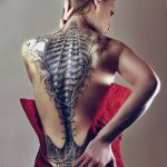 фото вариант биомеханические тату 06.04.2019 №039 - tattoo biomechaniс - tattoo-photo.ru