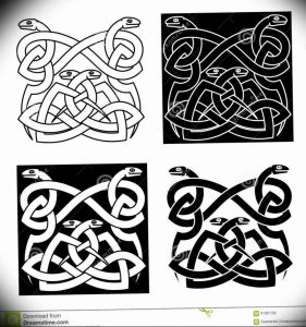 фото кельтский оберег тату 03.04.2019 №037 - celtic amulet tattoo - tattoo-photo.ru
