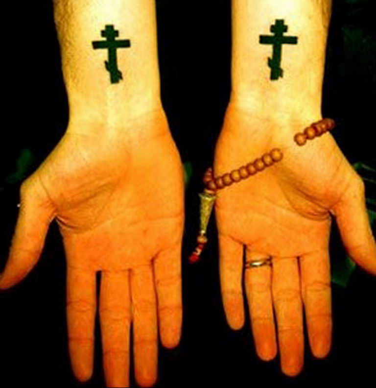 фото православные обереги тат 03.04.2019 № 001 - Orthodox amulets tattoo - tattoo...